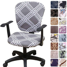 Load image into Gallery viewer, Melaluxe Computer Office Chair Covers - Protective &amp; Stretchable Universal Chair Cover Stretch Rotating Chair Slipcover