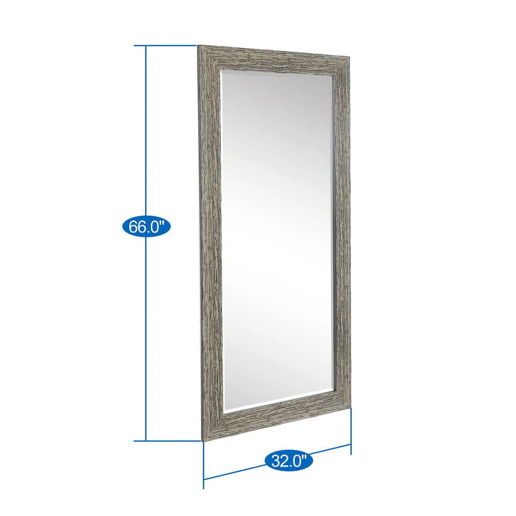 Large Farmhouse Mirror Farmhouse Bathroom Mirror Farmhouse Mirrors for Wall Decor Living Room Rustic Mirrors for Wall Decor Living Room Dressing Room Floor/Wall Mounted - Rustic, Distressed White