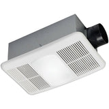 Utilitech 1.5-Sone 80-cfm White Bathroom Fan and Heater 0498842