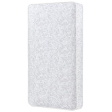 Load image into Gallery viewer, on Me Twinkle 5 88 Coil Crib and Toddler Mattress. Morning Mist Floral. Greenguard Gold Certified