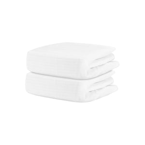 Newton Baby 2-Pack Organic Cotton Breathable Crib Sheets in Solid White 2 Pack